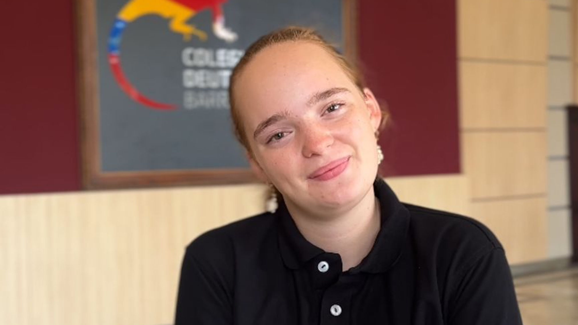 🎥✨ ¡Conoce a Josefine, nuestra increíble voluntaria alemana en la FCAB! 🇩🇪🤝✨